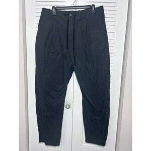 John Elliott Straight Pants Men Size 4 XL Black Cotton Utility